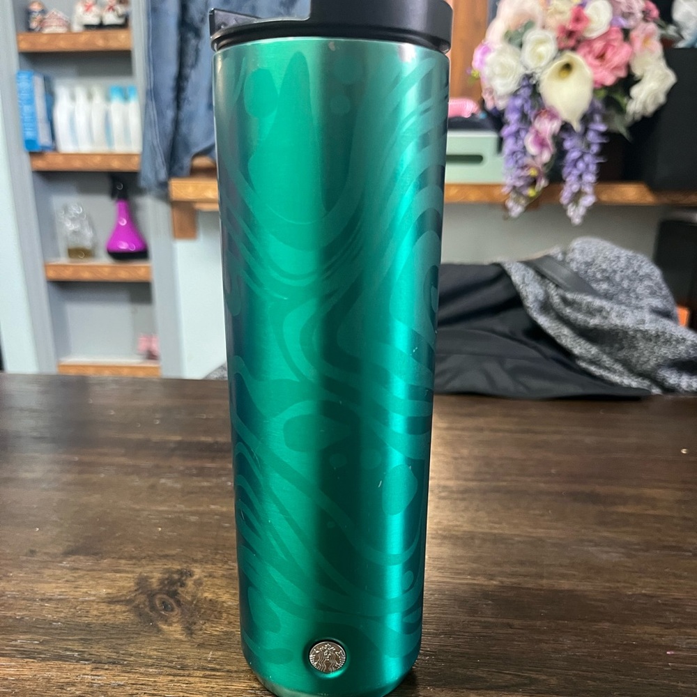 Starbucks Teal Insulated Tumbler with Lid